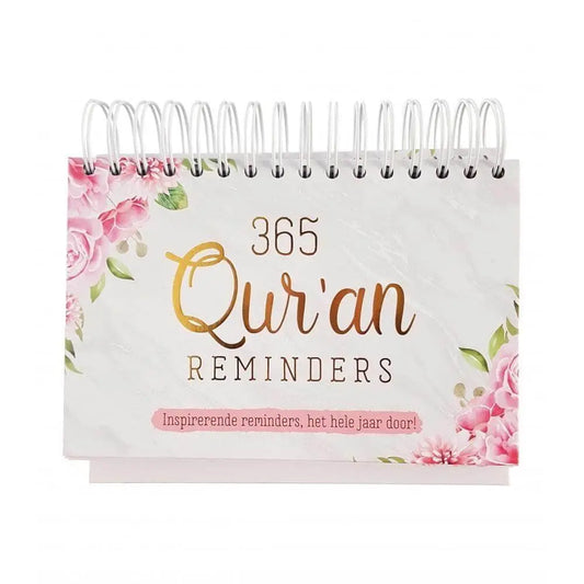 365 Qur'an reminders rosé goud - Islamboekhandel.nl