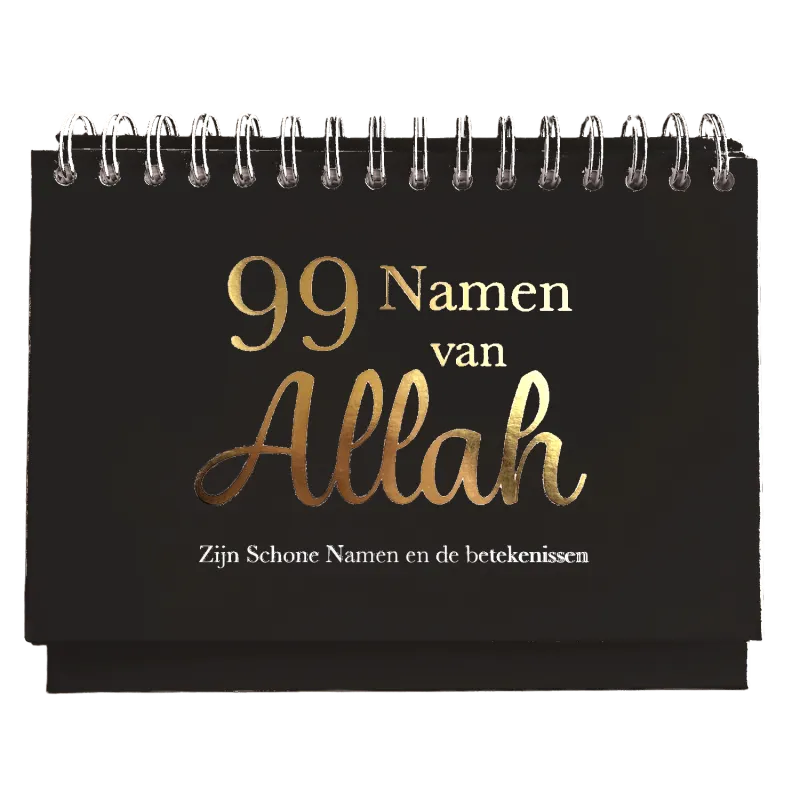 99 namen kalender Hadieth Benelux