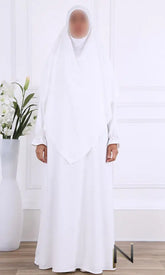 abaya en khimar set Salima - Islamboekhandel.nl