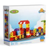 Arabisch alfabet trein - bouwstenen - Islamboekhandel.nl