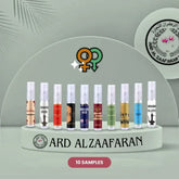 Ard al Zaafaran Top 10 Unisex Sample Set 2024 Q3 - Islamboekhandel.nl