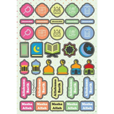 Beloningsstickers -kids dots - Islamboekhandel.nl