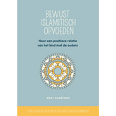 Boekomslag met mandala ontwerp voor bewust islamitisch opvoeden of islamitisch opvoeden