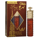 Alcoholvrije Burj parfum met gouden dop, luxe geur voor dames en heren