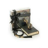 Cadeauset klein met koran/tasbih -Zwart - Islamboekhandel.nl