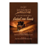 Boekomslag met Arabische kalligrafie voor Dagelijkse Routine voor de Student van Kennis