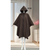 🖤 Dames poncho – Waterafstotend en Oversized - Islamboekhandel.nl