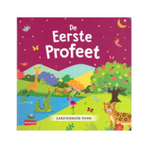 Kinderboek met dierenillustraties uit De Eerste Profeet