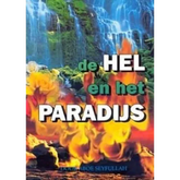 Boekcover De hel en het paradijs met watervallen, vlammen en ijs