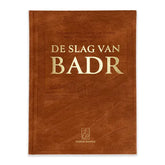 Bruine boek getiteld De Slag Van Badr voor het product De Slag Van Badr