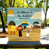 Cover van De Trein Naar Al-Aqsa, een educatieve reis door Palestijnse cultuur
