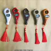 Digitale tasbih teller met kralen draaiknop - Islamboekhandel.nl