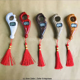 Digitale tasbih teller met kralen draaiknop en tassels voor gebed en meditatie