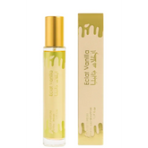 Vanille-geurige parfum rollerball met gouden dop en groene etiket, 10 ml Eclat Vanilla