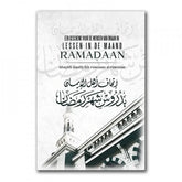 Een geschenk voor de mensen van imaan in lessen in de Ramadaan - Islamboekhandel.nl