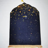 Gebedskleed dik en zacht kabaa sterren - Islamboekhandel.nl