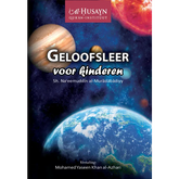 Boekcover Geloofsleer voor kinderen met kosmisch planeten- en sterrendesign