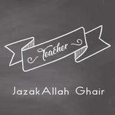 Greeting card teacher grey - Islamboekhandel.nl
