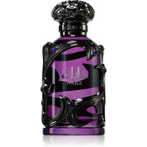Habik for Men paars-zwarte parfumfles met intrigerend ontwerp en donkere dop