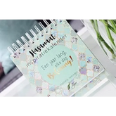 Spiraalgebonden Hassanaatkalender met dag inspirerende teksten voor elke dag