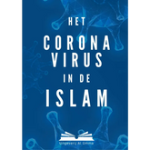 Blauwe virus-boekcover Het coronavirus in de Islam, hele wereld veroverd