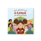 Kinderboekhoes van Het Geheim van Esma - Het verhaal over pesten