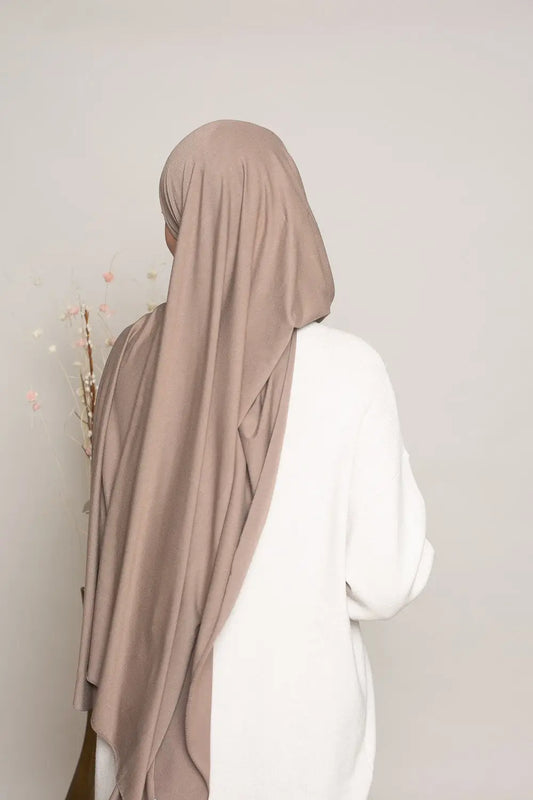 Hijab Jersey Luxe Soft - Gebrokenwit - Hoofddoek