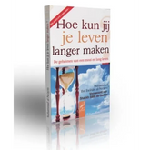 Islamitisch boek Hoe kun jij je leven langer maken met zandloper-ontwerp en blauwe hemelachtergrond