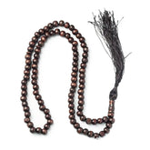 Houten tasbih met kralen en kwast voor gebed en meditatie