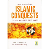 Boekomslag islamic conquests throughout the ages met vintage stijl kaart en oranje zwarte tinten en kompasdesign