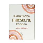 Islamitische Milestone kaarten roze - Islamboekhandel.nl