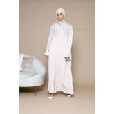 Elegante bescheiden jurk met hijab, Kaftan Inaya (Ummi) mode voor vrouwen