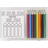 kleurplaatset 5 zuilen - Islamboekhandel.nl