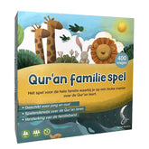 Koran familiespel klassiek: kleurrijke Quran familie game box