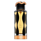 Perfume bottle with zwarte en gouden accenten voor Lattafa Teriaq Intense