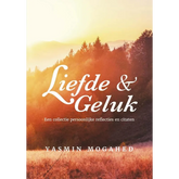 Boek Liefde en Geluk met naturalistische omslag door Yasmin Mogahed, schrijft Yasmin
