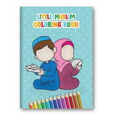 Little Muslim coloring boek, speciaal ontworpen voor jonge kinderen om te kleuren