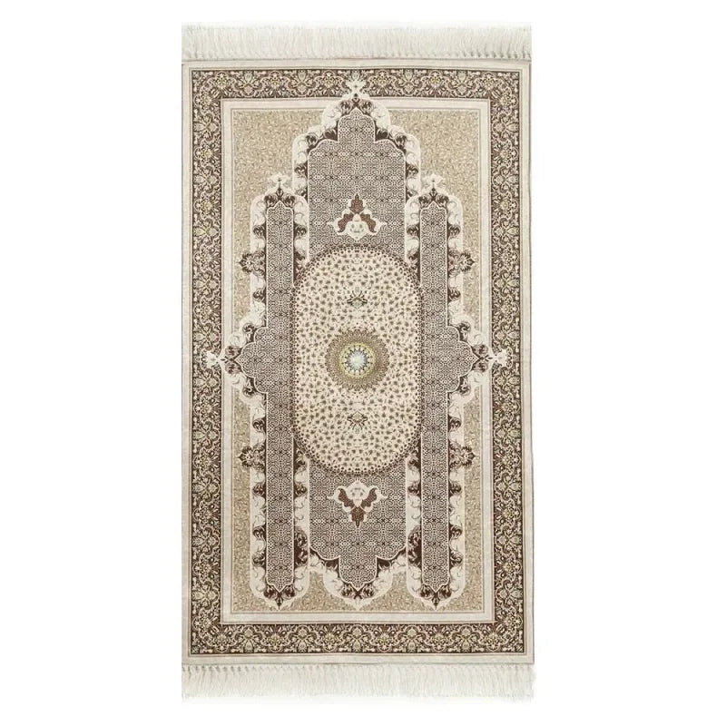 AL-WARDA Moslim gebedskleed, gebedskleed voor moslims, pluche, zeer AL-WARDA Moslim gebedskleed, gebedskleed voor moslims, pluche, zeer