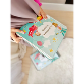 Turquoise notebook Mijn Islamitisch leerboekje met leuke opdrachten kennis en illustraties