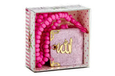 Mini cadeauset met tasbih + koran (verkrijgbaar in meerdere kleuren) - Islamboekhandel.nl
