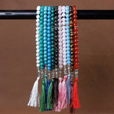 Natuurlijke steentjes tasbih -kwastje - Islamboekhandel.nl