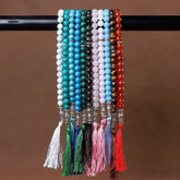 Natuurlijke steentjes tasbih -kwastje - Islamboekhandel.nl