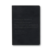 Notitieboek – met opschrift “Benut jouw Kansen en wacht niet tot Morgen…"