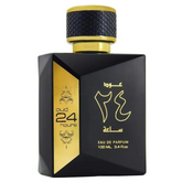 Zwarte en gouden parfumfles Oud 24 Hour van Ard al Zaafaran Oud parfumset
