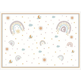 Placemats -Eid rainbow (set van 6) - Islamboekhandel.nl