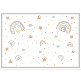Placemats -Eid rainbow (set van 6) - Islamboekhandel.nl