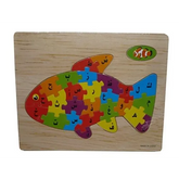 Puzzel Arabische letters -vis Islamboekhandel.nl