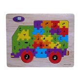 Puzzel Arabische letters -vrachtwagen - Islamboekhandel.nl