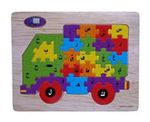 Puzzel Arabische letters -vrachtwagen - Islamboekhandel.nl