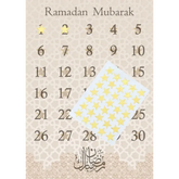 Ramadan Aftelkalender – Luxe Dubbelzijdig Ontwerp 🌙✨ - Islamboekhandel.nl